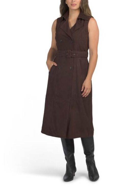 Bod & Christensen Dresses & Skirts - BOD & CHRISTENSEN Suede Macy Dress